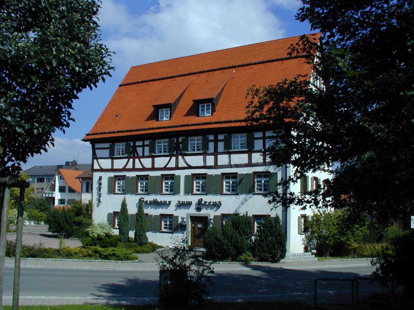 Gasthaus Hotel Zum Kreuz Stetten am Kalten Markt エクステリア 写真